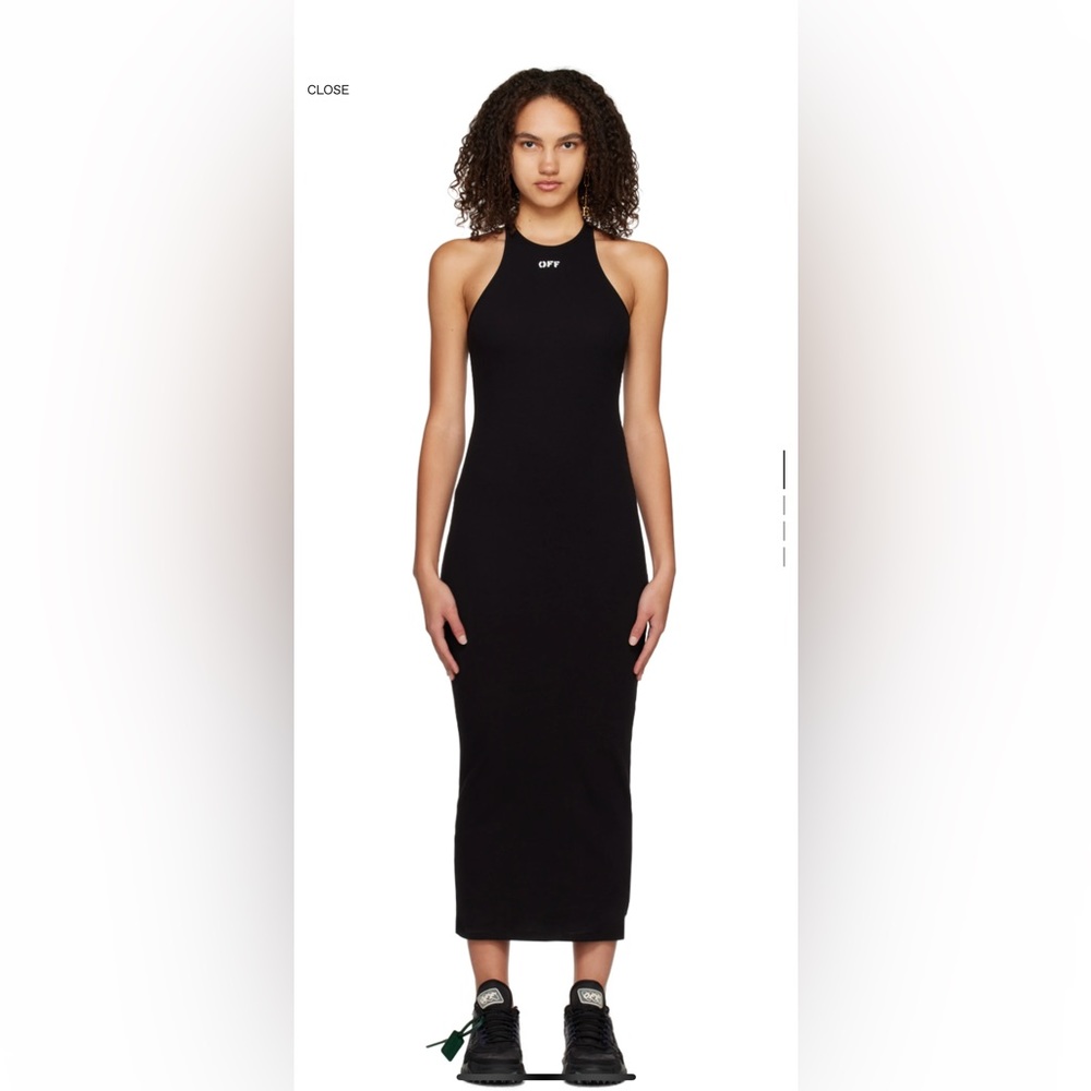 Off White stamp Maxi Dress Size IT 38/ US 8